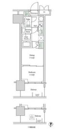 ブルックサイドレジデンス木場 928 間取り図