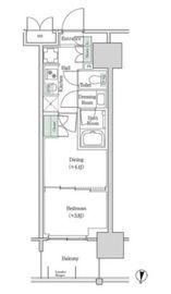 ブルックサイドレジデンス木場 929 間取り図