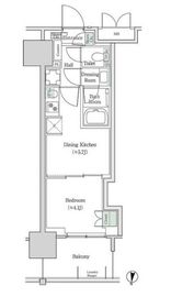 ブルックサイドレジデンス木場 932 間取り図