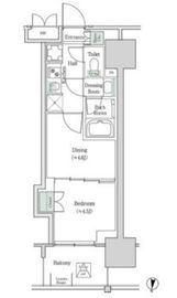 ブルックサイドレジデンス木場 938 間取り図