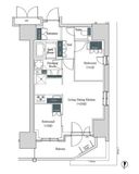 ブルックサイドレジデンス木場 941 間取り図