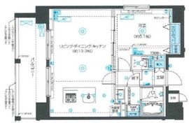 ZOOM西新宿 11階 間取り図