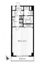 プリンストン赤坂 4階 間取り図
