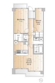 ディアナコート八雲桜樹 3階 間取り図