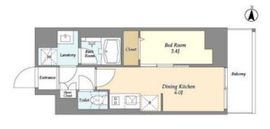 グランカーサ菊川 702 間取り図