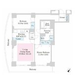 プラティーヌ田町 71 間取り図