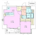 恵比寿レジデンス参番館 302 間取り図