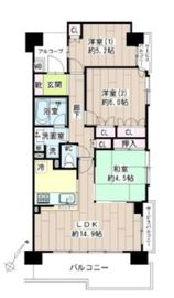 ナイスシティアリーナ横濱鶴見 2階 間取り図