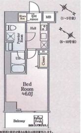 ジェノヴィア川崎Ⅱスカイガーデン 3階 間取り図