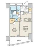 クレストコート中野富士見町 510 間取り図