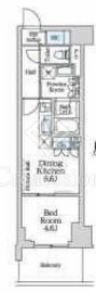 ロイヤルパークス赤羽ノース 523 間取り図