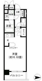 ノナプレイス渋谷神山町 306 間取り図