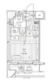 レガリス品川南大井パークサイド 5階 間取り図
