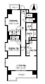 ザ・グランフォーリア西日暮里赤土小学校前ステーションマークス 11階 間取り図