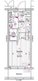 ガーラ横濱関内グランドステージ 9階 間取り図