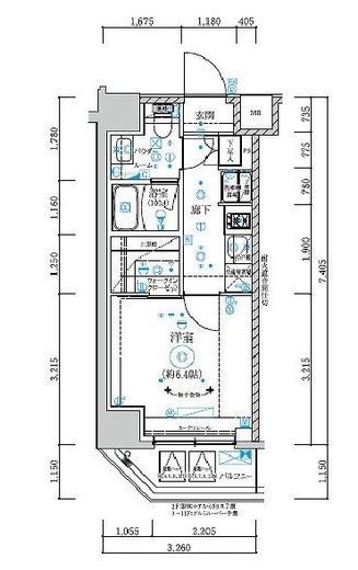 RELUXIA横濱吉野町Ⅲ (リルシア横濱吉野町Ⅲ) 1階 間取り図