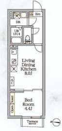 Aglaia新宿西落合 403 間取り図