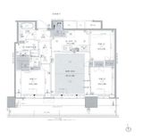 プラウドタワー武蔵小金井 18階 間取り図
