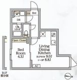 Aglaia新宿西落合 205 間取り図