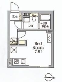Aglaia新宿西落合 207 間取り図