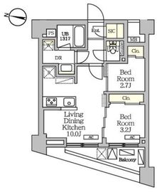 NOGATARESIDENCE 504 間取り図