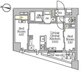 NOGATARESIDENCE 305 間取り図