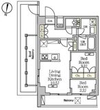 NOGATARESIDENCE 507 間取り図