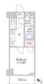 ロイジェント大山西町 203 間取り図