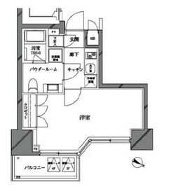 セジョリ目黒 9階 間取り図