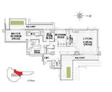 フォレストテラス鳥居坂 6階 間取り図