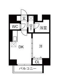 OAKLANCE森下Ⅱ 301 間取り図