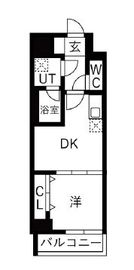 OAKLANCE森下Ⅱ 502 間取り図