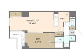 Reframe5 早稲田 1F1 間取り図