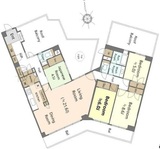 ルネ門前仲町パークステイツ 8階 間取り図