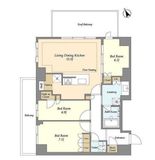 オアーゼ日暮里レジデンス 1301 間取り図