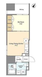 Nifit NIHONBASHI YOKOYAMACHO (ニフィット日本橋横山町) 505 間取り図