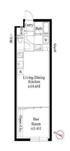 GRAN PASEO代々木上原 (グランパセオ代々木上原) 103 間取り図