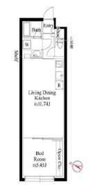 GRAN PASEO代々木上原 (グランパセオ代々木上原) 204 間取り図