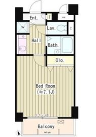 パークヒルズ落合 402 間取り図
