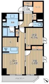 CityLuxYokohama 9階 間取り図