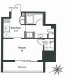 ステイシス町屋 1102 間取り図