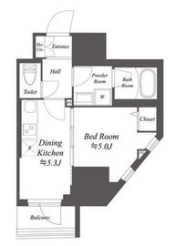ドゥーエ亀戸Ⅱ 904 間取り図