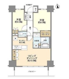ブランズ西荻南三丁目 9階 間取り図