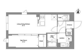 タスキリシェス池上 407 間取り図