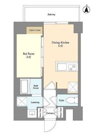 VORT扇橋residence 702 間取り図