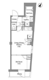 ザ・レジデンス用賀 301 間取り図