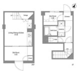 ザ・レジデンス用賀 203 間取り図