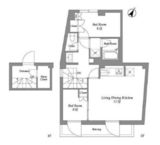 ザ・レジデンス用賀 502 間取り図
