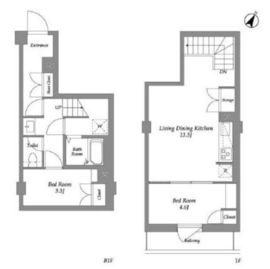 ザ・レジデンス用賀 101 間取り図