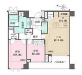 ザ・パークハウス千代田六番町 2階 間取り図